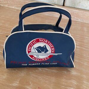 Vintage Pacific Northern Airlines Jr. Airlines Flight Bag